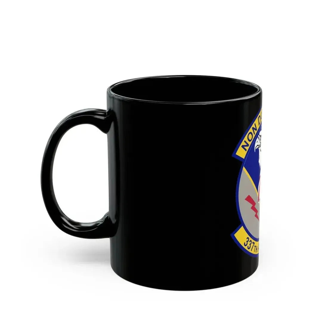 337th Airlift Squadron (U.S. Air Force) Black Coffee Mug - Go Mug Yourself