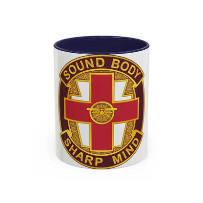 338 Medical Brigade 2 (U.S. Army) Accent Coffee Mug 11oz Navy - Go Mug Yourself