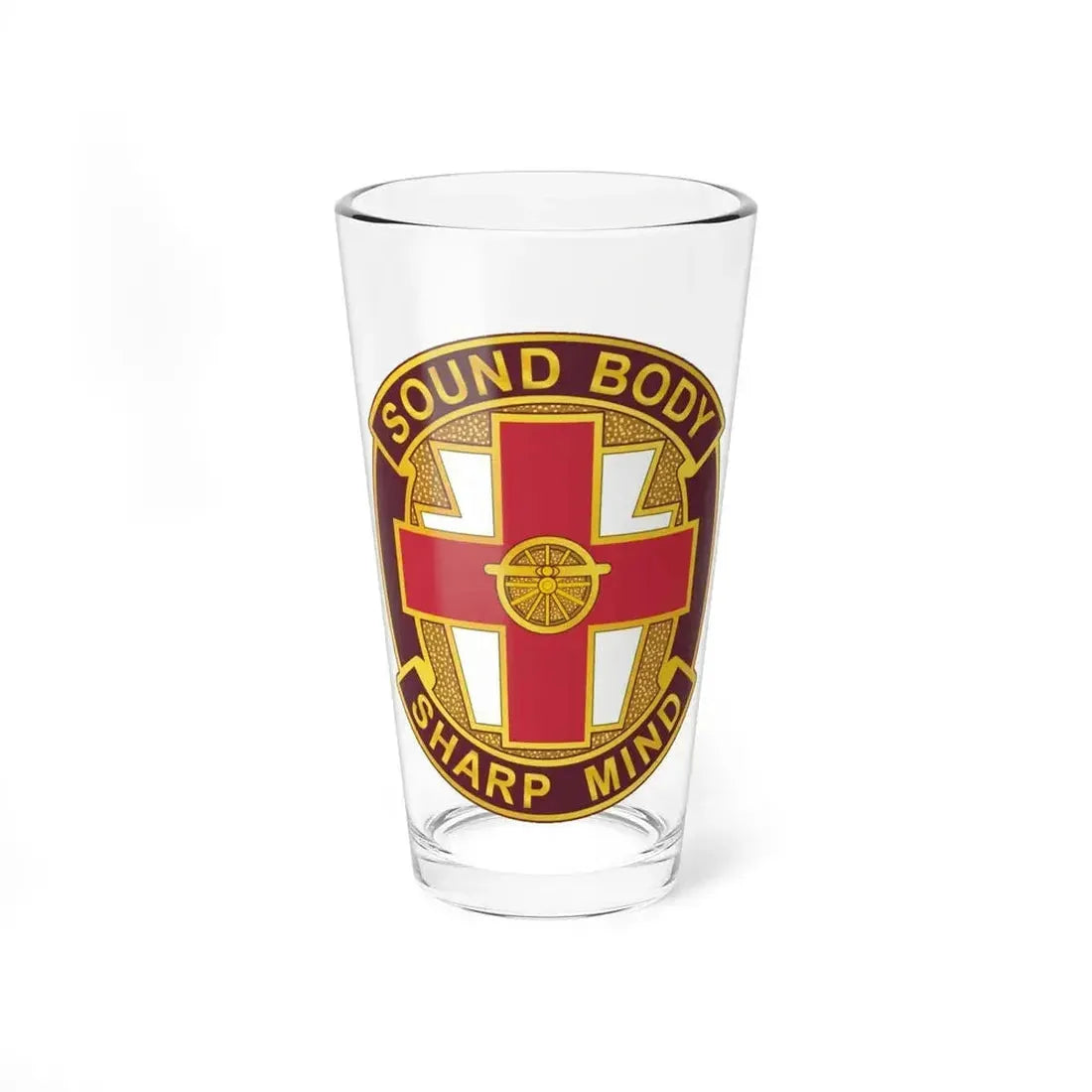 338 Medical Brigade 2 (U.S. Army) Pint Glass 16oz 16oz - Go Mug Yourself