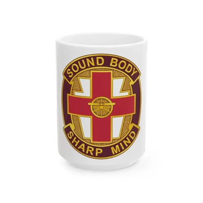 338 Medical Brigade 2 (U.S. Army) White Coffee Mug 15oz - Go Mug Yourself