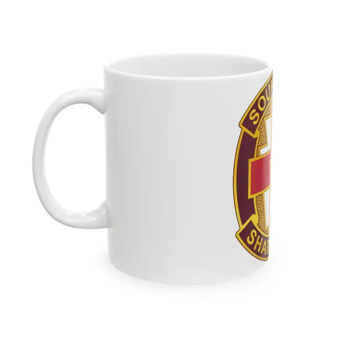 338 Medical Brigade 2 (U.S. Army) White Coffee Mug - Go Mug Yourself