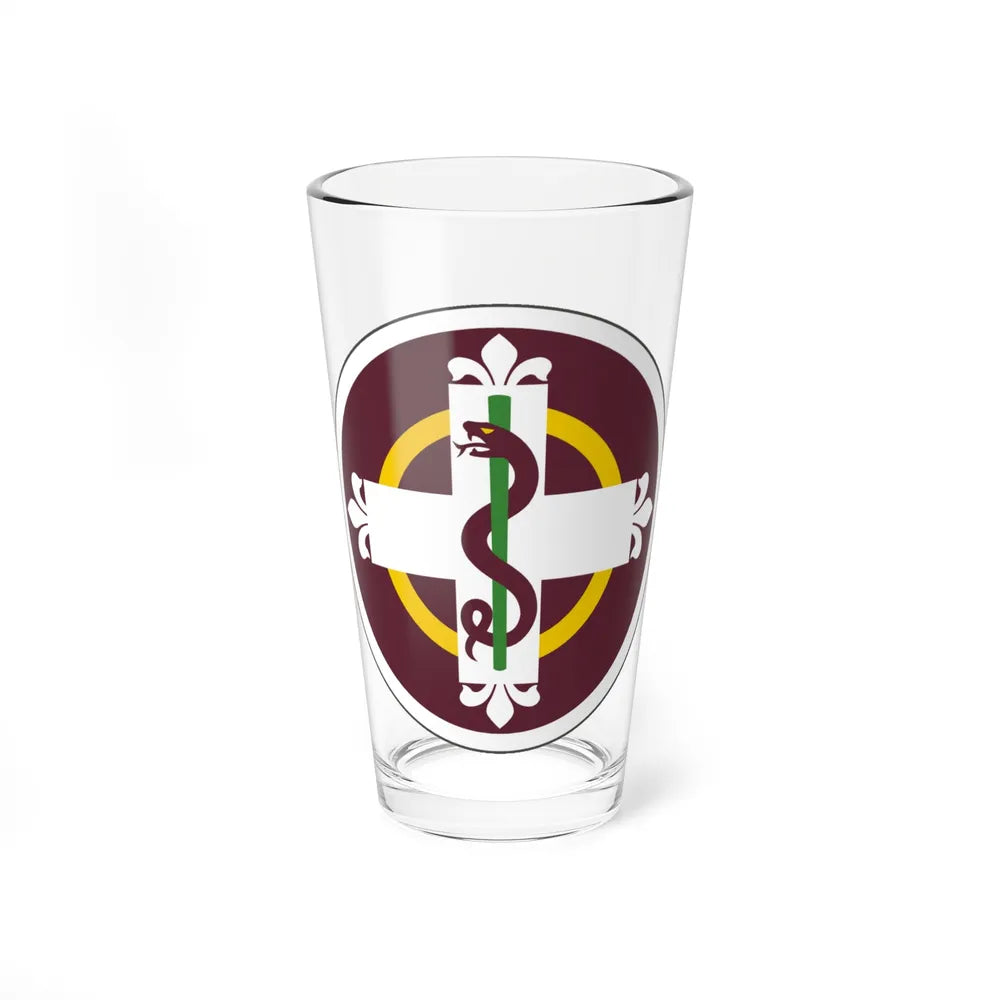 338 Medical Brigade (U.S. Army) Pint Glass 16oz-16oz-Go Mug Yourself