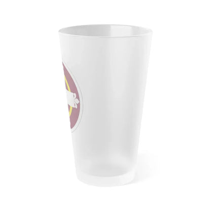 338 Medical Brigade (U.S. Army) Frosted Pint Glass 16oz - Go Mug Yourself