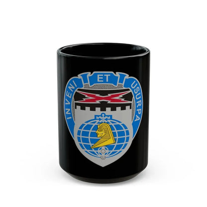 338 Military Intelligence Battalion (U.S. Army) Black Coffee Mug 15oz - Go Mug Yourself