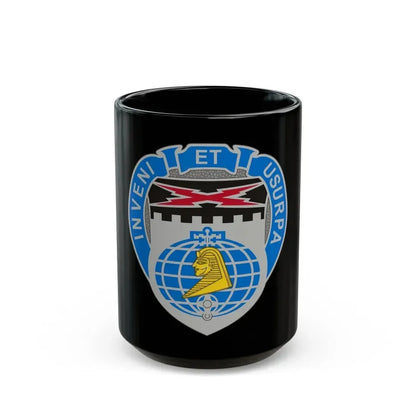 338 Military Intelligence Battalion (U.S. Army) Black Coffee Mug 15oz - Go Mug Yourself