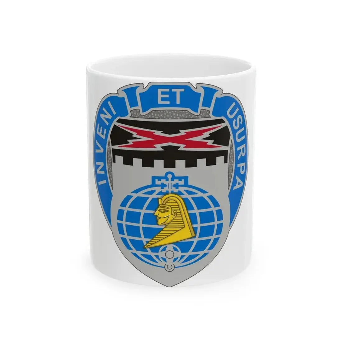 338 Military Intelligence Battalion (U.S. Army) White Coffee Mug 11oz - Go Mug Yourself