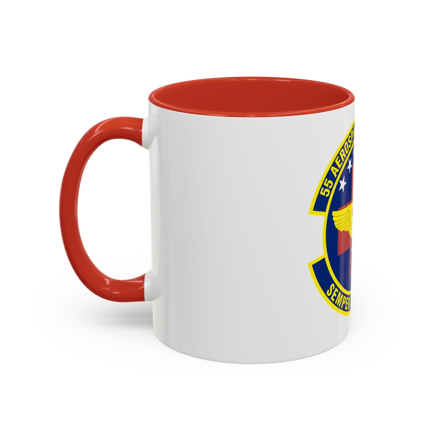 55th Aerospace Medicine Squadron (U.S. Air Force) Accent Coffee Mug
