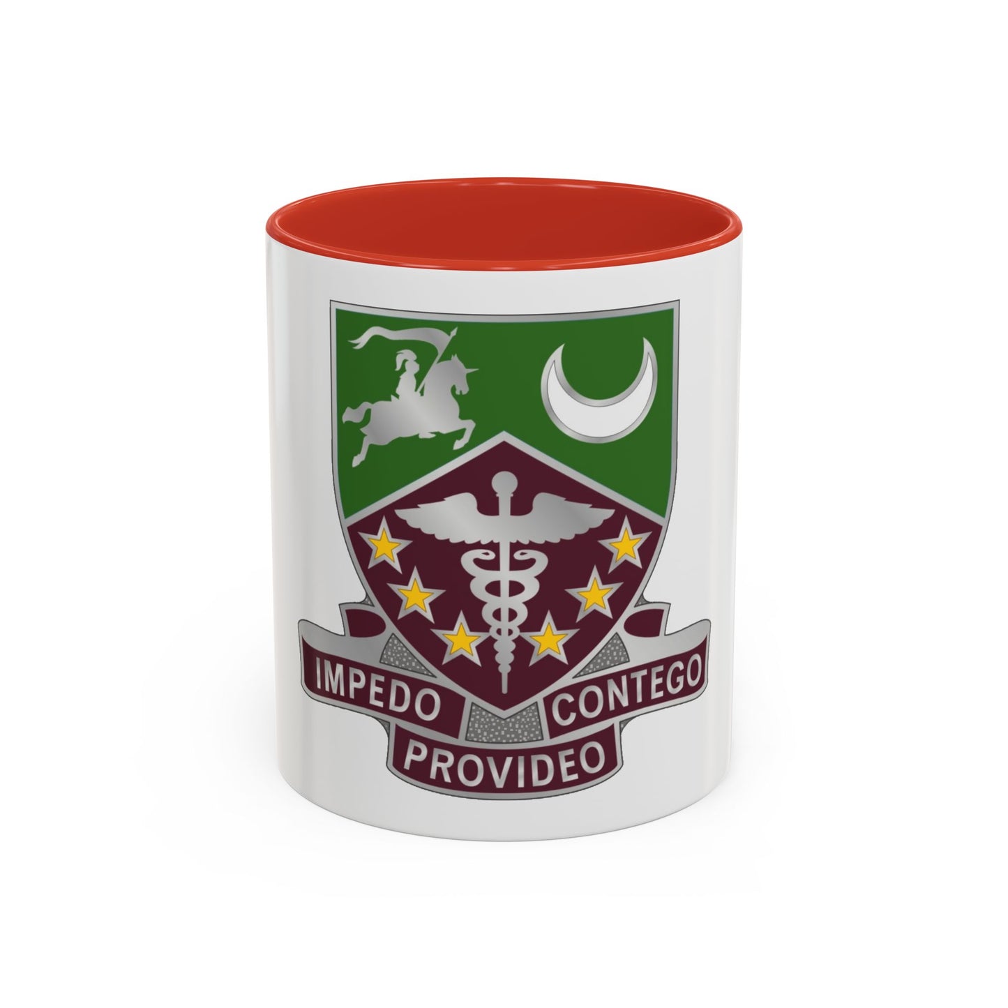 229 Medical Battalion (U.S. Army) Accent Coffee Mug
