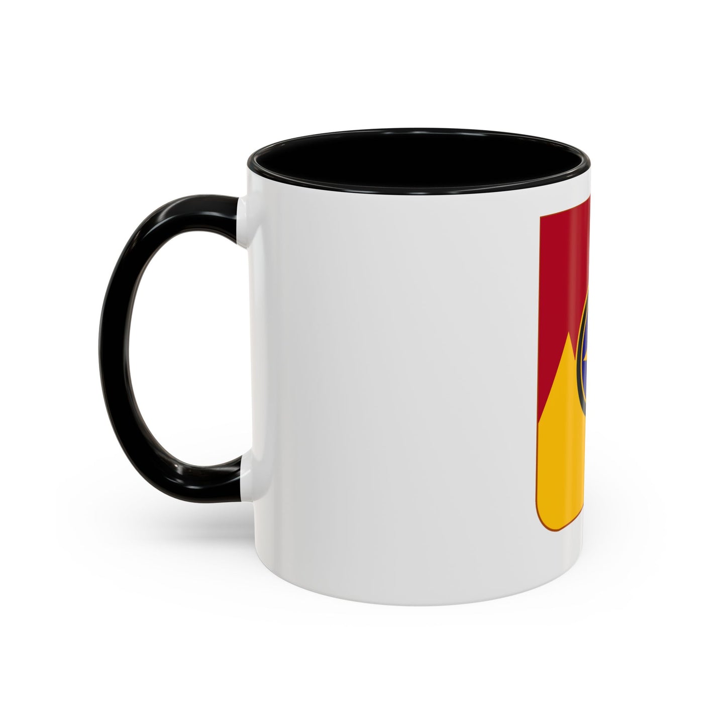 607th Armored Field Artillery Battalion v2 (U.S. Army) Accent Coffee Mug