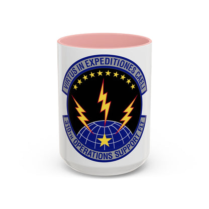 310th Operations Support Flight (U.S. Air Force) Accent Coffee Mug