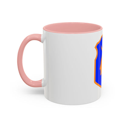 98th Infantry Division (U.S. Army) Accent Coffee Mug