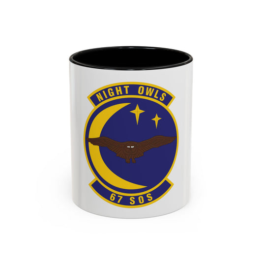 67 Special Operations Squadron AFSOC (U.S. Air Force) Accent Coffee Mug