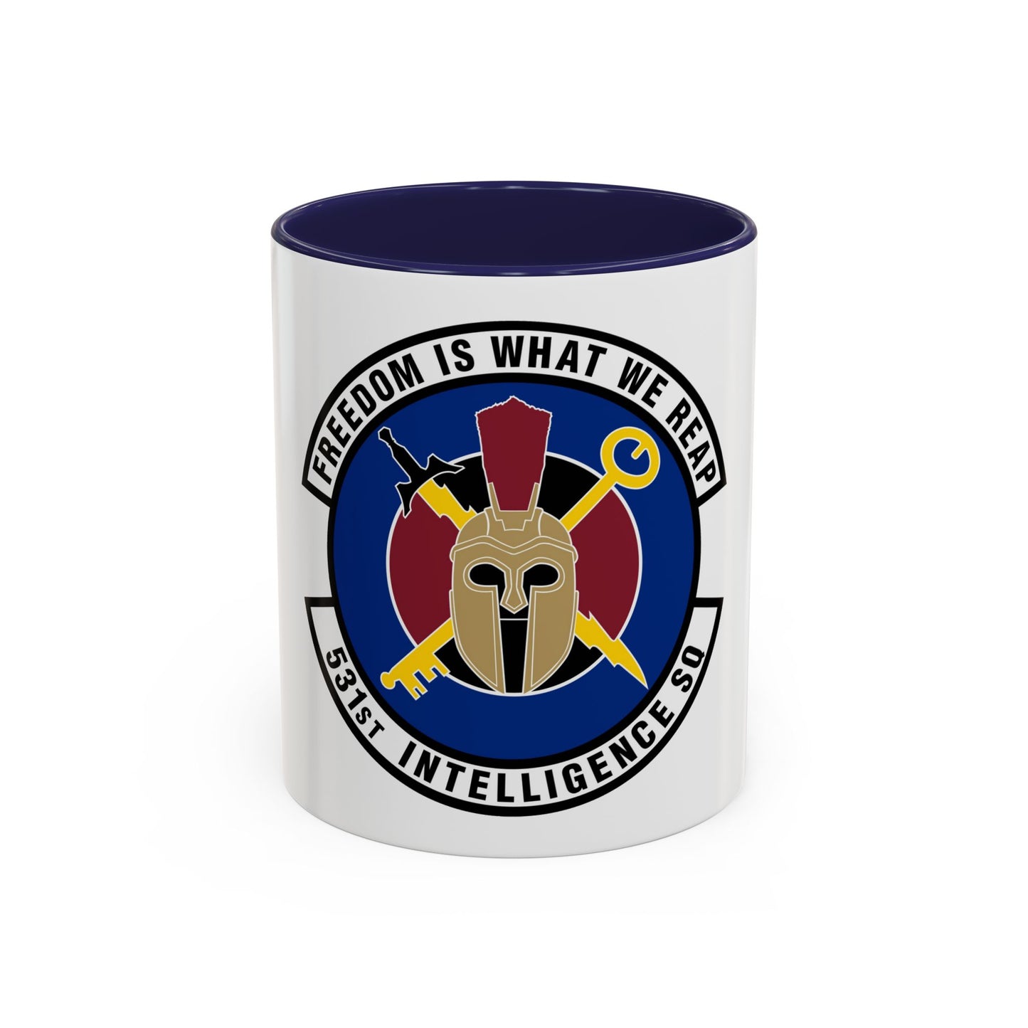 531 Intelligence Squadron ACC (U.S. Air Force) Accent Coffee Mug