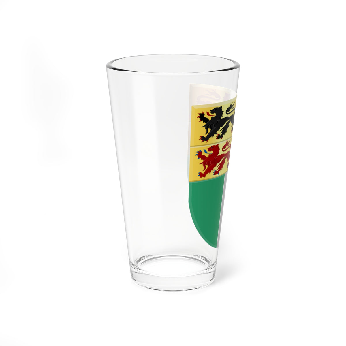Rotterdam wapen klein (Netherlands) (Coat of Arms) Pint Glass 16oz