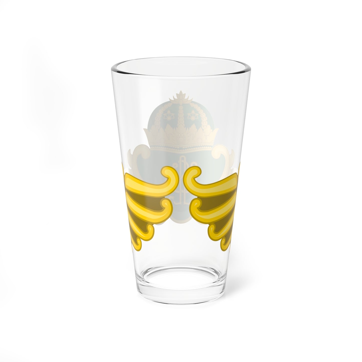 Emblem of Pakualaman (Indonesia) (Coat of Arms) Pint Glass 16oz