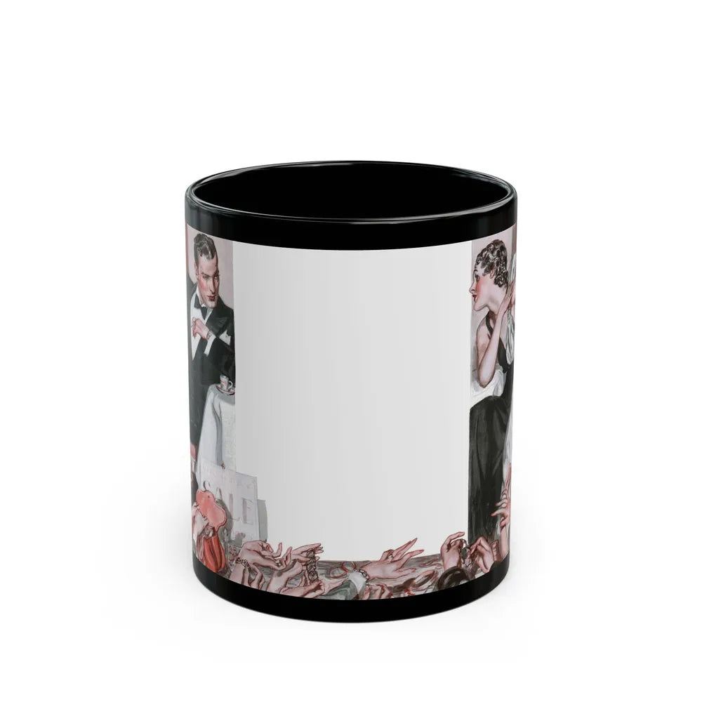 Chanel Copy, Cosmopolitan, November 1934 - Black Coffee Mug-11oz-Go Mug Yourself