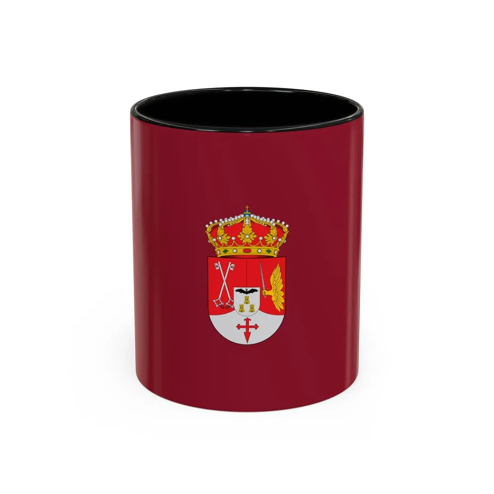 Flag of Albacete Spain - Accent Coffee Mug-11oz-Black-Go Mug Yourself