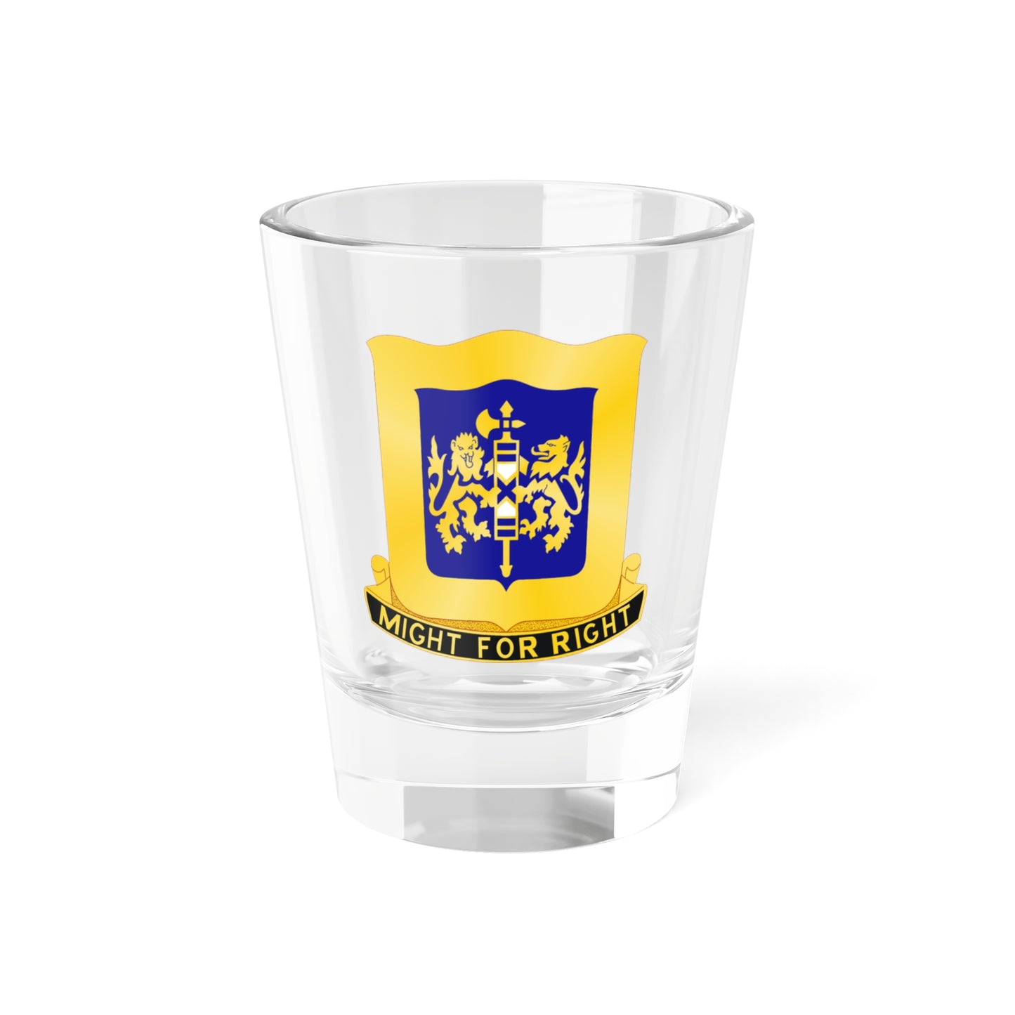 208 Armor Regiment (U.S. Army) Shot Glass 1.5oz