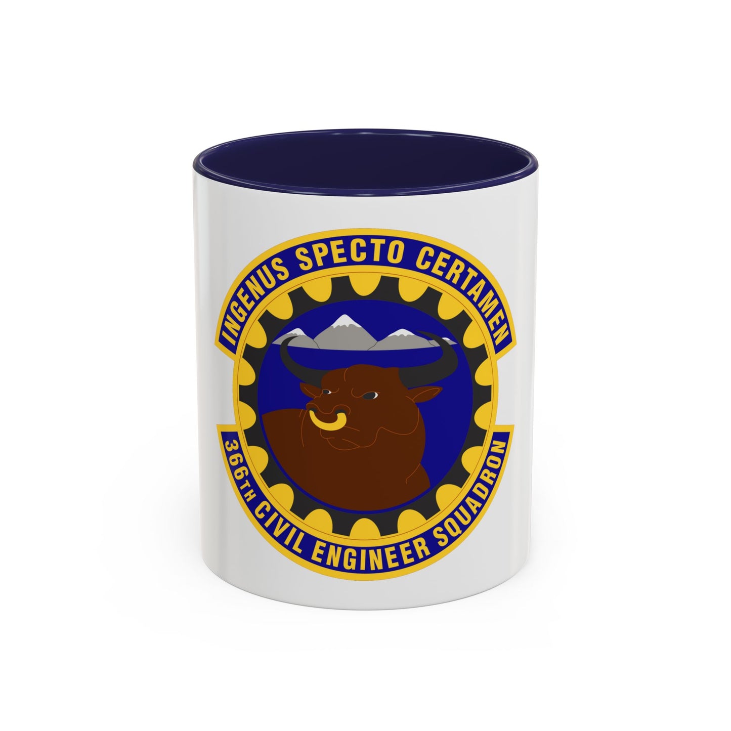 366 Civil Engineer Squadron ACC (U.S. Air Force) Accent Coffee Mug