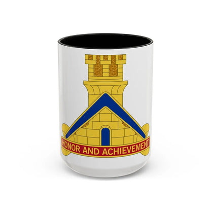 339 Engineer Battalion (U.S. Army) Accent Coffee Mug-15oz-Black-Go Mug Yourself