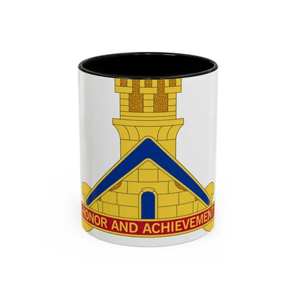 339 Engineer Battalion (U.S. Army) Accent Coffee Mug 11oz Black - Go Mug Yourself