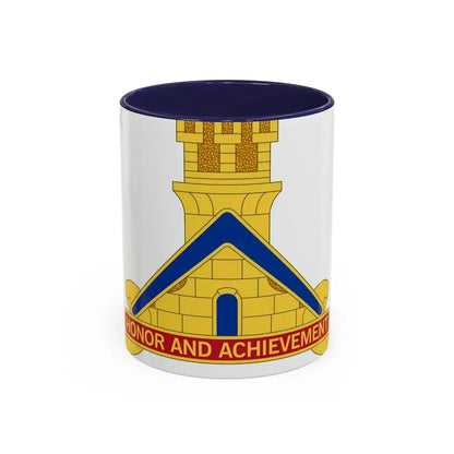 339 Engineer Battalion (U.S. Army) Accent Coffee Mug 11oz Navy - Go Mug Yourself