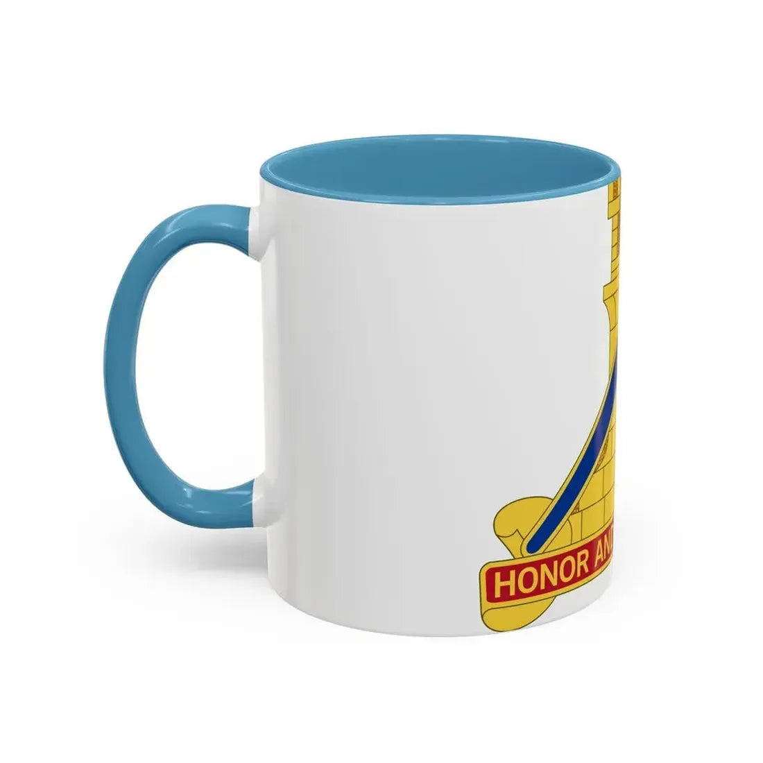 339 Engineer Battalion (U.S. Army) Accent Coffee Mug - Go Mug Yourself