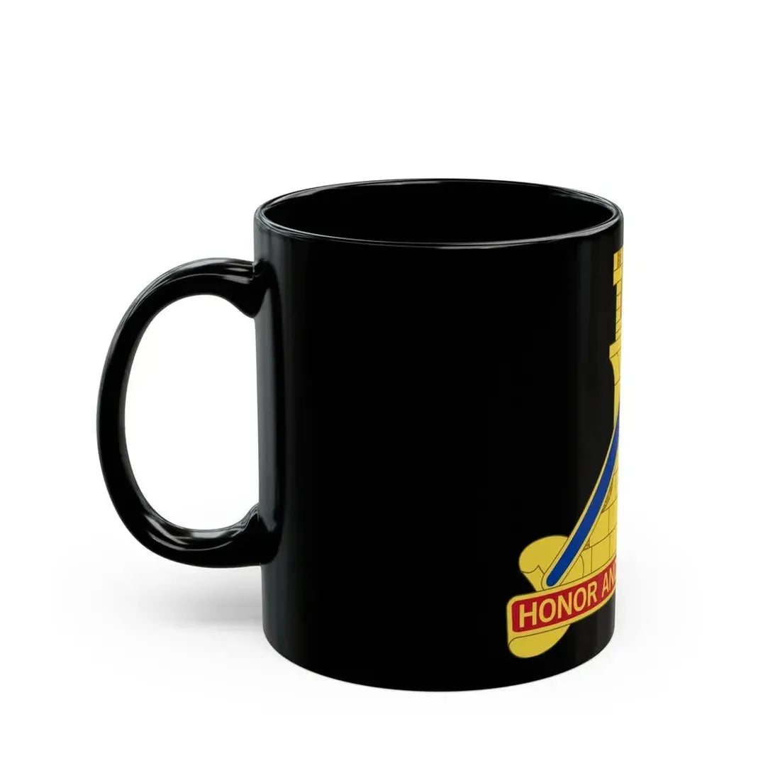339 Engineer Battalion (U.S. Army) Black Coffee Mug - Go Mug Yourself