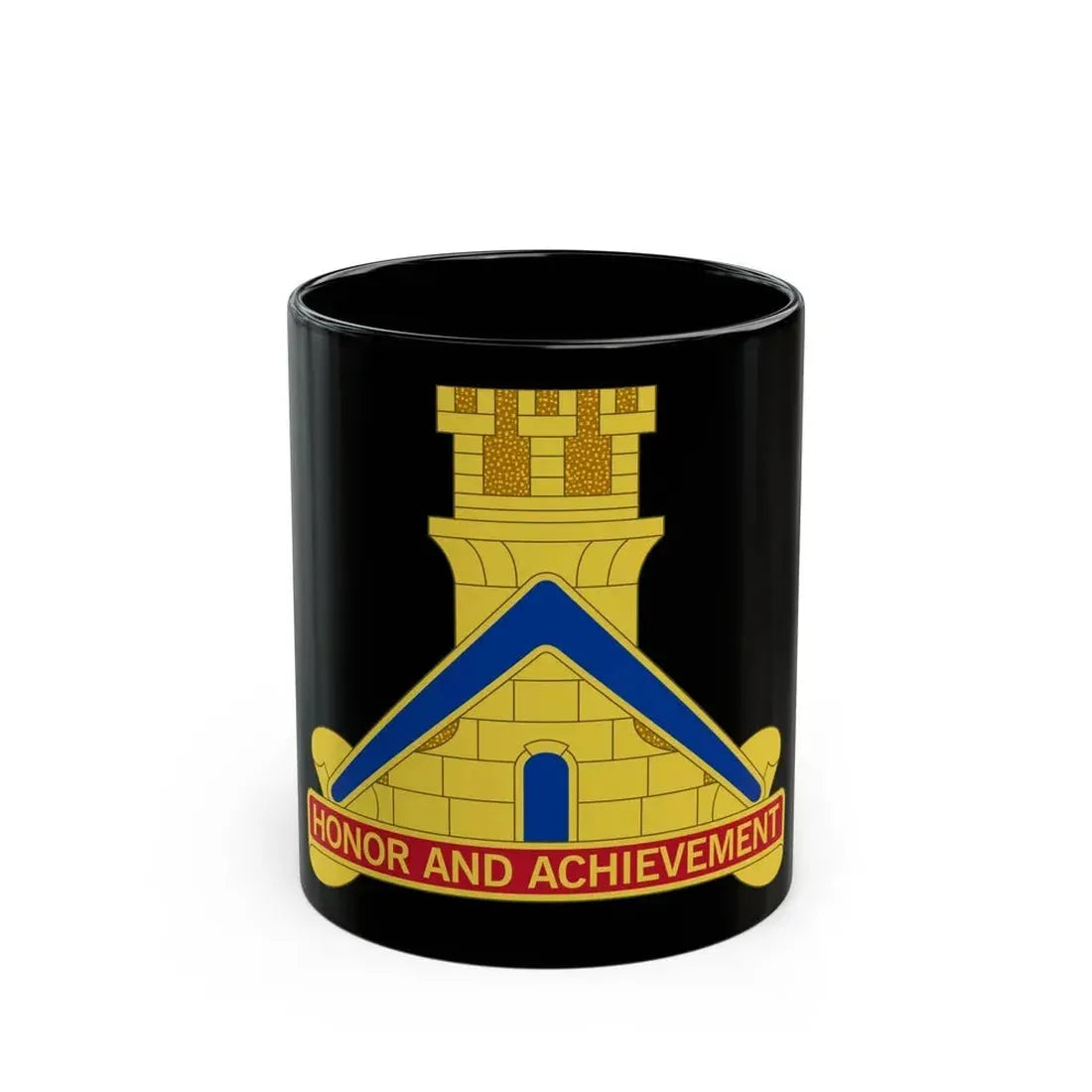 339 Engineer Battalion (U.S. Army) Black Coffee Mug - Go Mug Yourself