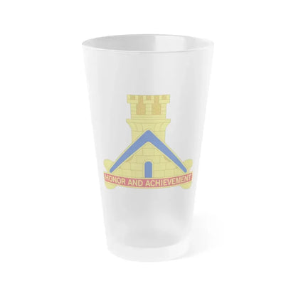 339 Engineer Battalion (U.S. Army) Frosted Pint Glass 16oz Default Title - Go Mug Yourself
