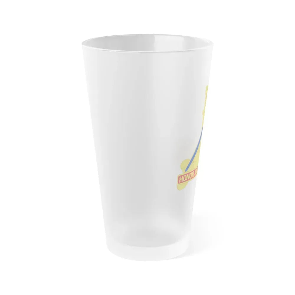 339 Engineer Battalion (U.S. Army) Frosted Pint Glass 16oz - Go Mug Yourself