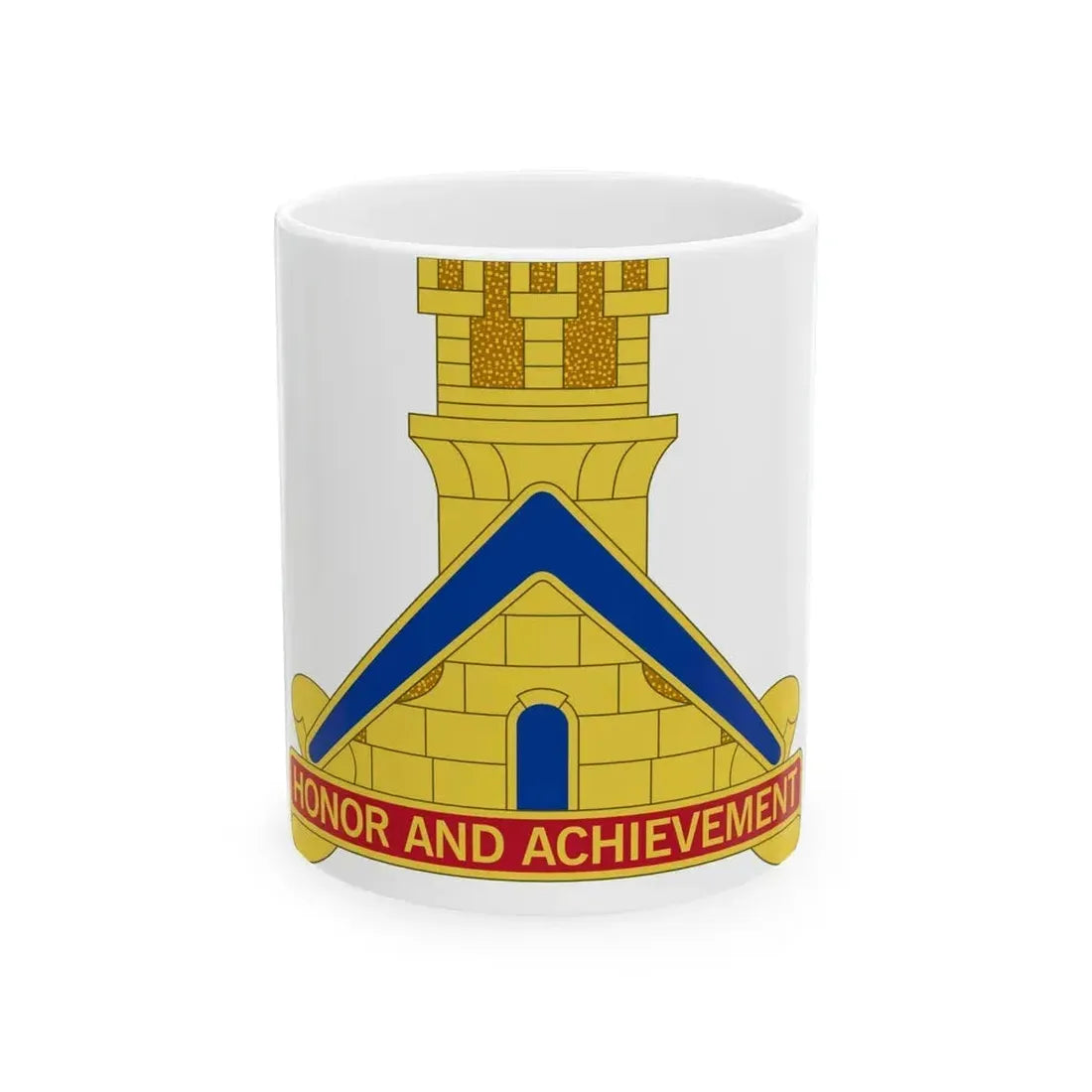 339 Engineer Battalion (U.S. Army) White Coffee Mug 11oz - Go Mug Yourself