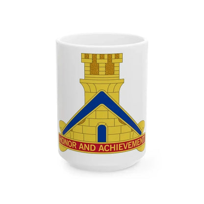 339 Engineer Battalion (U.S. Army) White Coffee Mug 15oz - Go Mug Yourself