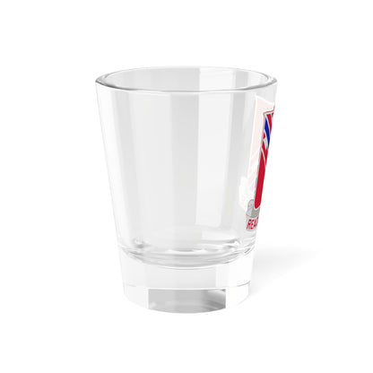 Verre à liqueur du bataillon du génie 411 (armée américaine) 1,5 oz