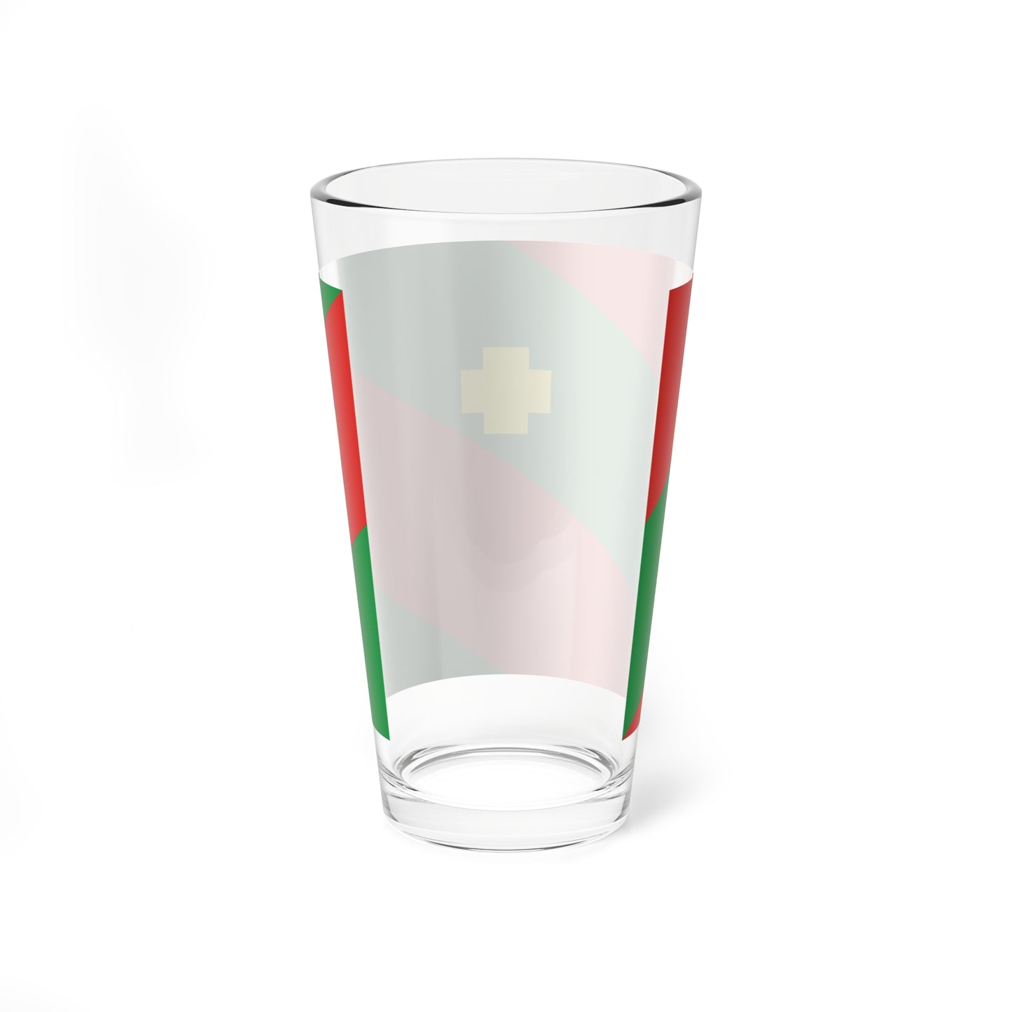 Flag of Troitcky rayon Chelyabinsk oblast (Russia) Pint Glass 16oz