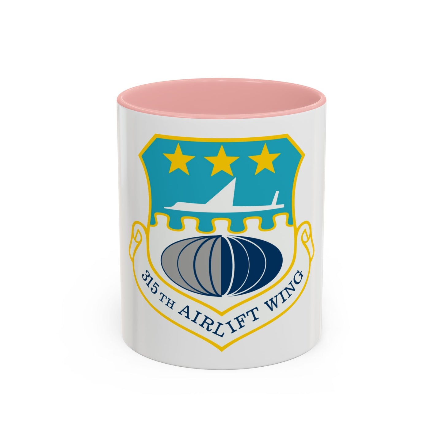 315th Airlift Wing (U.S. Air Force) Accent Coffee Mug