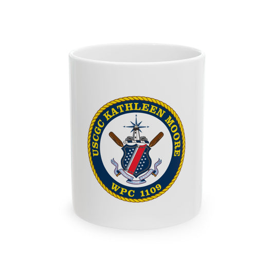 USCGC Kathleen Moore (U.S. Coast Guard) White Coffee Mug