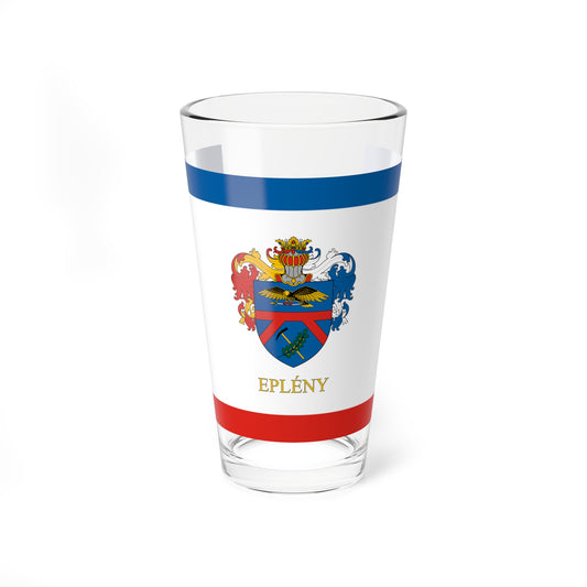 Flag of Epleny (Hungary) Pint Glass 16oz