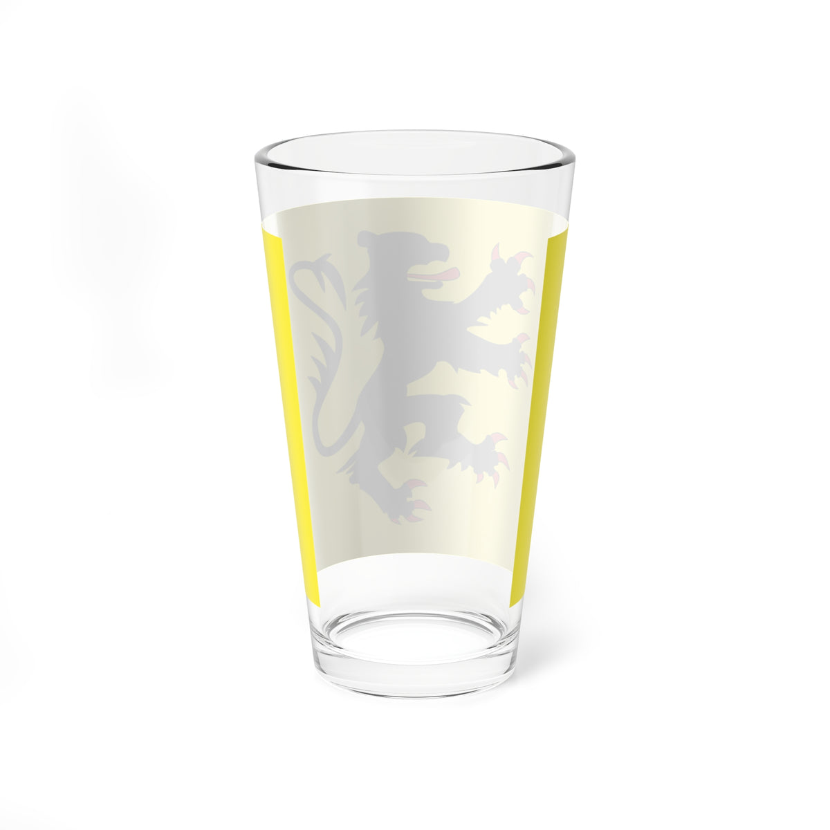 Drapeau fr departement Nord (France) Pint Glass 16oz