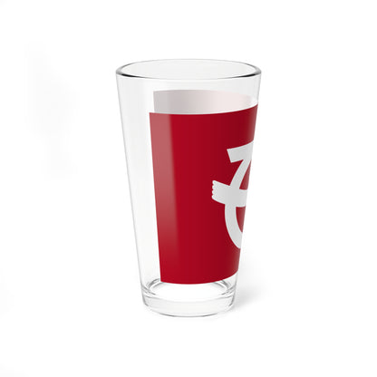 Flag of Taishi Osaka (Japan) Pint Glass 16oz