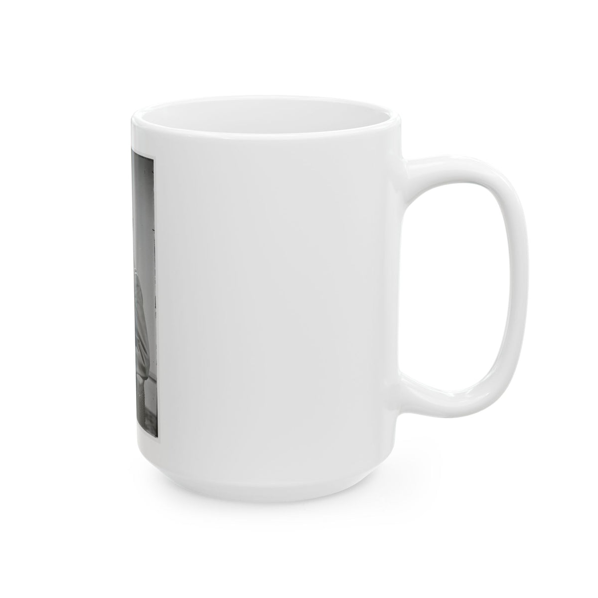 Portrait Of Maj. Gen. Stephen A. Hurlbut, Officer Of The Federal Army (U.S. Civil War) White Coffee Mug