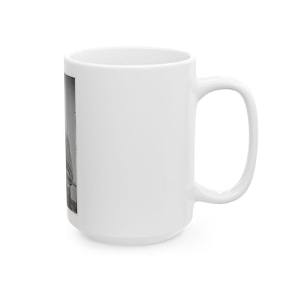 Portrait Of Maj. Gen. Stephen A. Hurlbut, Officer Of The Federal Army (U.S. Civil War) White Coffee Mug