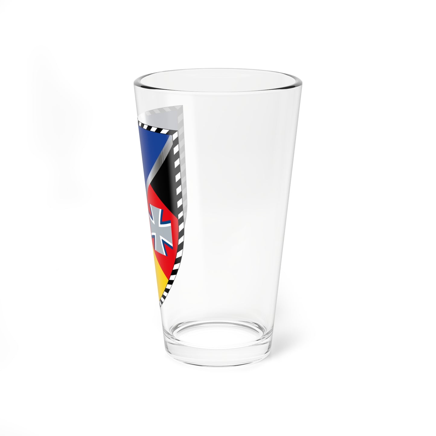 Crest Multinational Joint Headquarters Ulm (Germany) (Coat of Arms) Pint Glass 16oz
