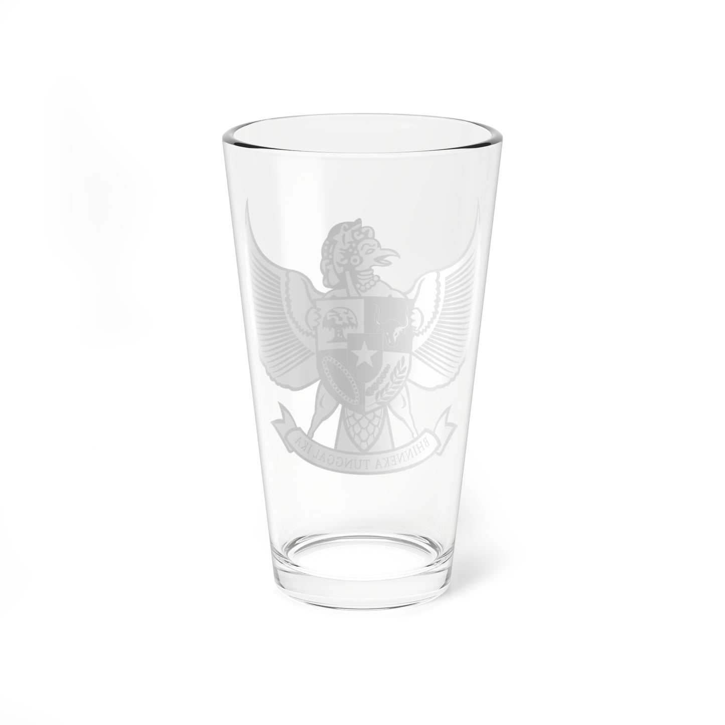 Coat of arms of United States of Indonesia (Indonesia) (Coat of Arms) Pint Glass 16oz
