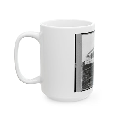 Club House Race Course, Where Federal Officers Were Confined, Charleston, S.C., April 1865 (U.S. Civil War) White Coffee Mug