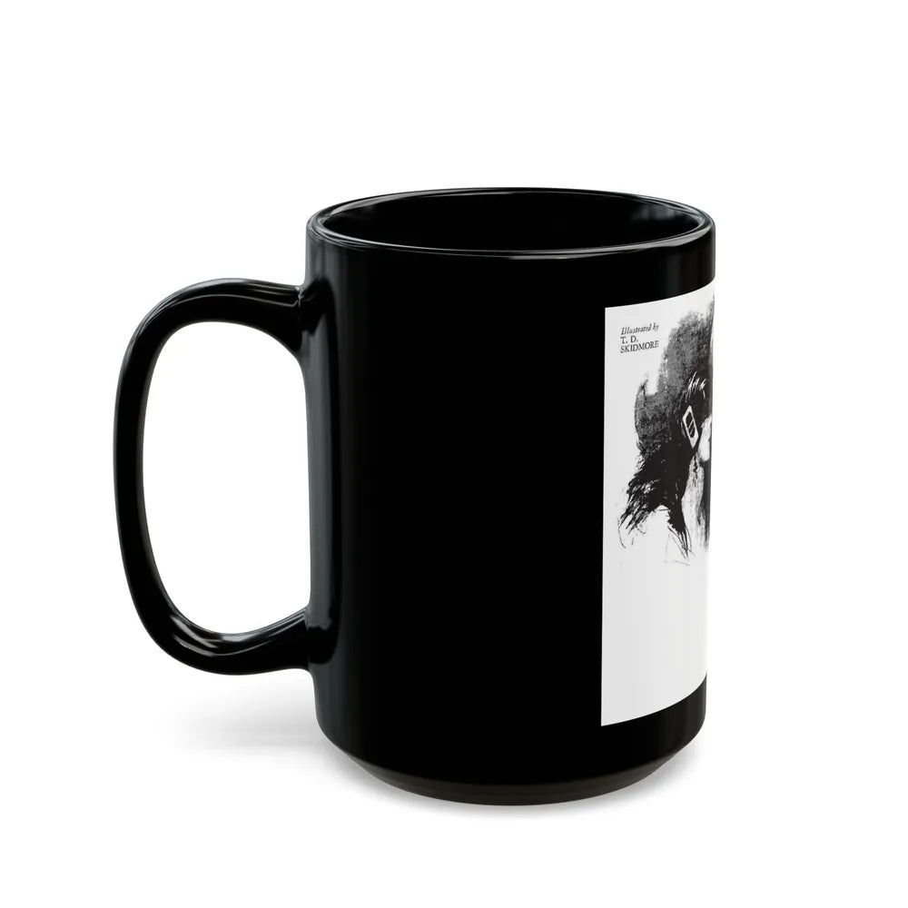 Free, White and Female (2), Collier's, February 25, 1928 - Black Coffee Mug-Go Mug Yourself