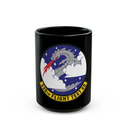 339th Flight Test Squadron (U.S. Air Force) Black Coffee Mug-15oz-Go Mug Yourself