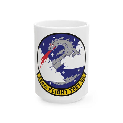 339th Flight Test Squadron (U.S. Air Force) White Coffee Mug-15oz-Go Mug Yourself