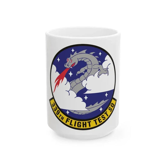 339th Flight Test Squadron (U.S. Air Force) White Coffee Mug 15oz - Go Mug Yourself