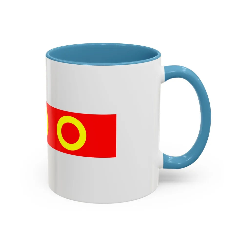 Flag of Kercem Malta - Accent Coffee Mug-Go Mug Yourself